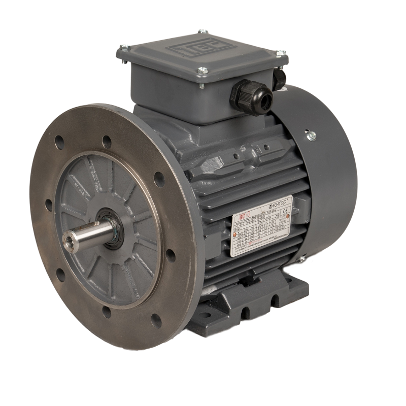 1.1KW TEC IE3 2 POLE CAST IRON B14 MOUNT AC MOTOR