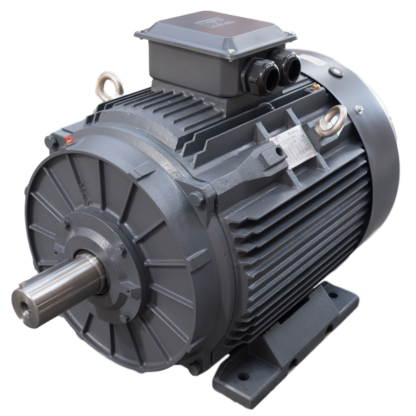 90KW TEC IE3 6 POLE CAST IRON B3 MOUNT AC MOTOR