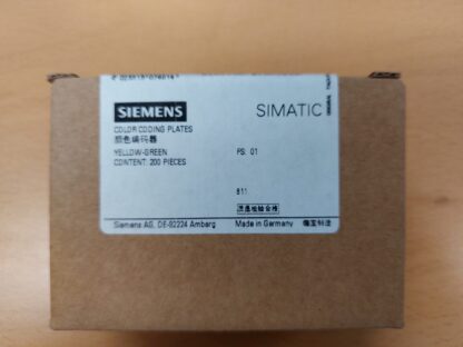 6ES7193-4LC20-0AA0 Siemens Simatic Colour Coding Plates