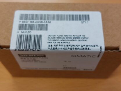 6ES7193-4LC20-0AA0 Siemens Simatic Colour Coding Plates - Image 2